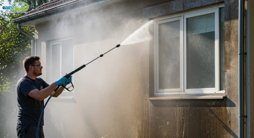 pressure washing