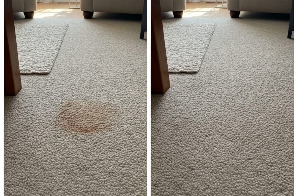 Carpet Stain Removal After the Holidays: Safe Ways to Clean Spills and Odors